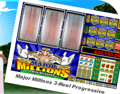 Major Millions is a military themed online slot game that has a guaranteed min. jackpot payout of 250,000.00 and is also available to play via mobile.